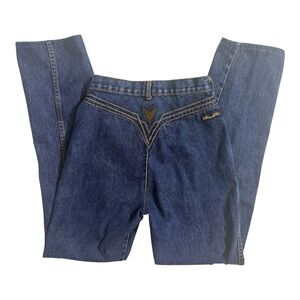 Vintage Fancy Ass Jeans Womens 27 Bootcut Dark Wash V Pocket Y2K Made in Canada